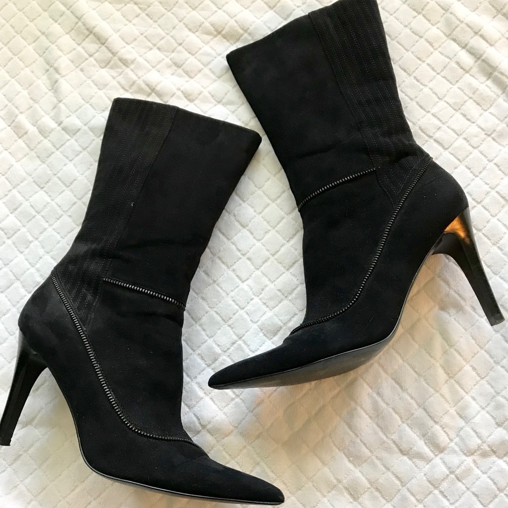 Carlos Santana Boots - Size 8.5 (Suede)